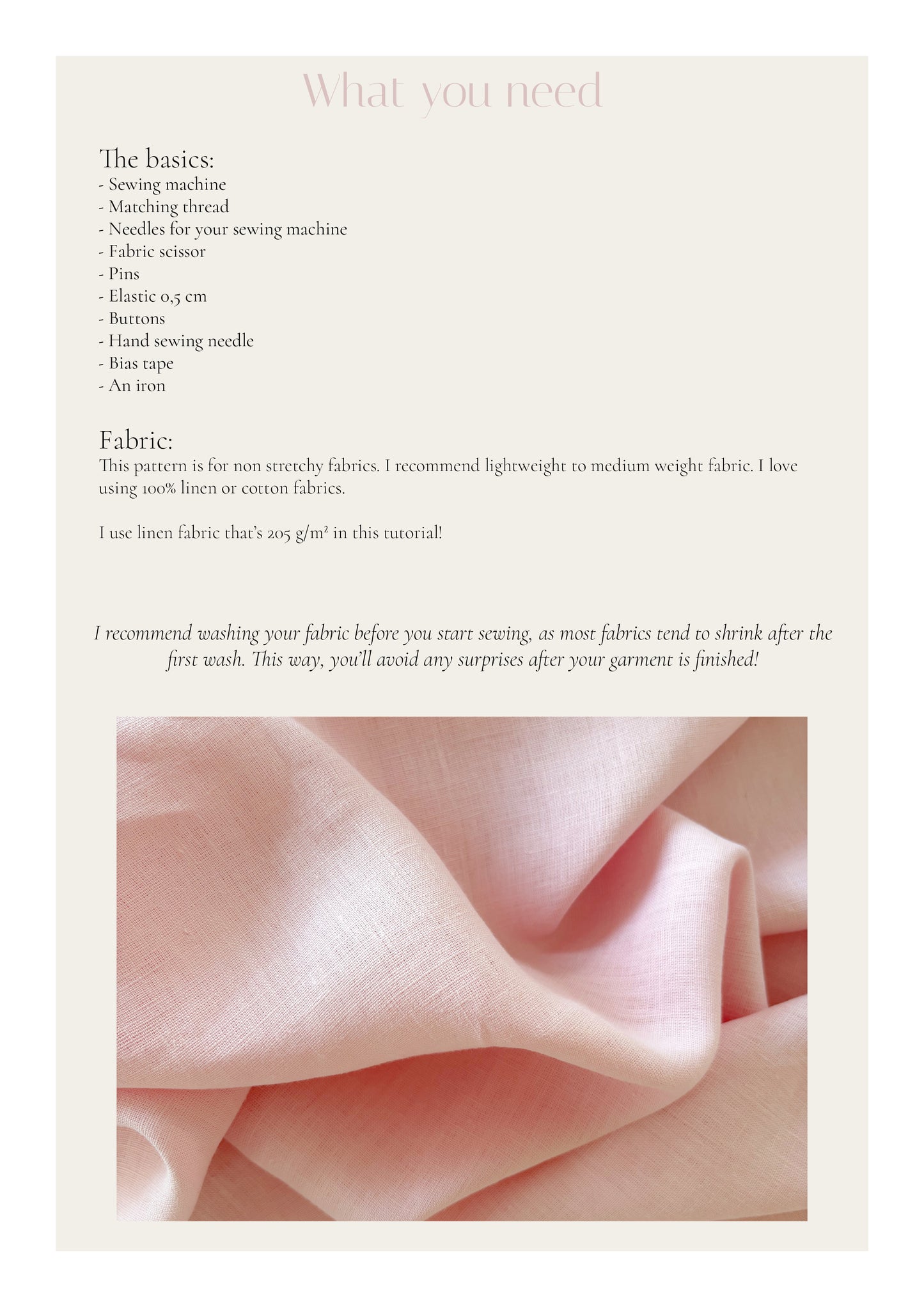 Bella top - digital sewing pattern