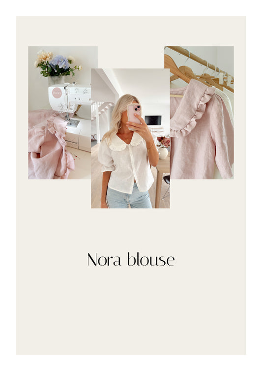 Nora blouse - digital sewing pattern